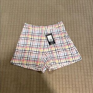 ModCloth Watercolour Gingham Shorts